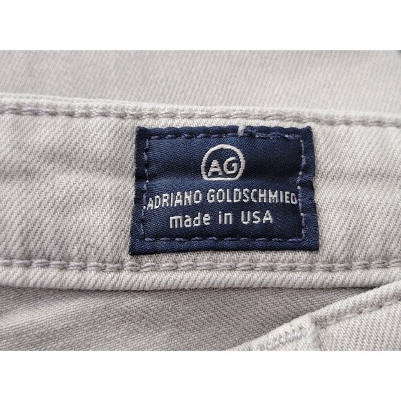 AG 31R Legging Ankle Skinny Jeans Denim Beige Stretch Mid Rise EUC - Picture 10 of 14